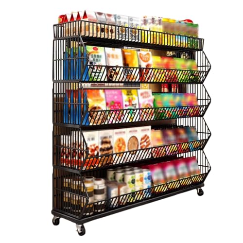 Estante de exhibición minorista para ordenar supermercados, farmacias y tiendas de conveniencia