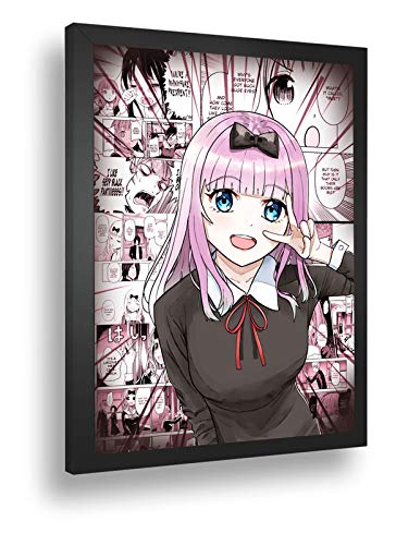 Quadro Decorativo Poster Kaguya Sama Love Is War Menina
