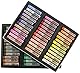 Honsell 47648 - Jaxell Pastellkreide, eckige Form, 72er Set, für flächiges und präzises Arbeiten, satte, lichtechte Farben, ideal für Künstler, Hobbymaler, Kinder, Schule, Kunstunterricht