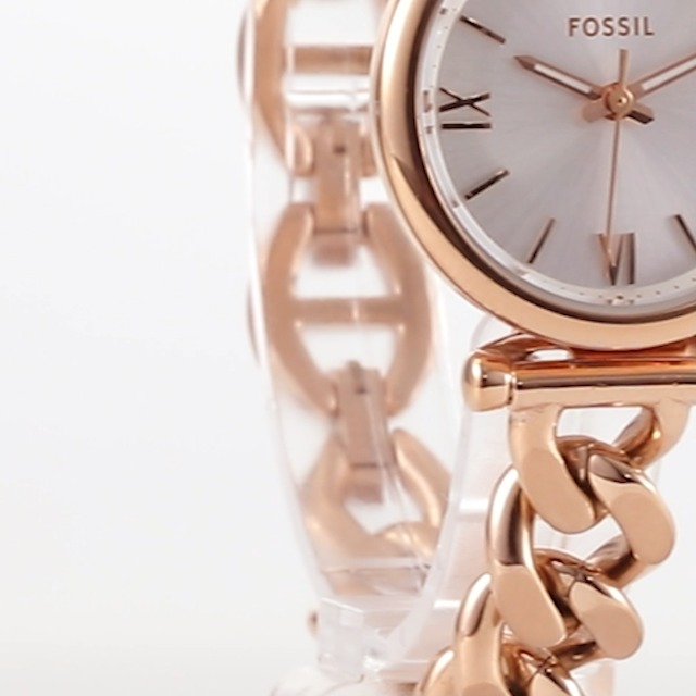 Fossil CARLIE - Horloge - rose gold-coloured