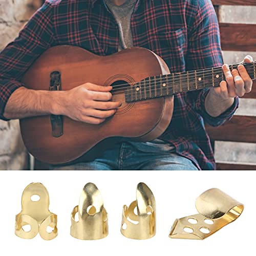 Médiator en Métal Durable Avec 3 Index et 1 Pièce de Pouce pour Guitare,Facile À Transporter pour Accessoires D… - Les Beatles, Paul McCartney, John Lennon, RIngo Starr, George Harrison Médiator en Métal Durable Avec 3 Index et 1 Pièce de Pouce pour Guitare,Facile À Transporter pour Accessoires D… – Image 6