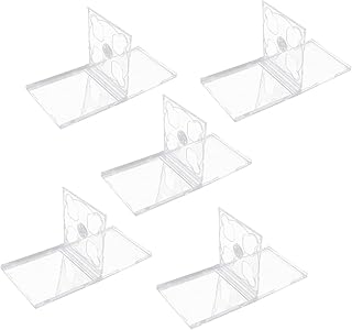 Yardenfun 5 Unidades De Disco De CD Capas De CD De Plástico Transparente Capas De Joias Transparentes Capas De CD Vazias Capas De CD De Plástico Capas De CD Quadradas Capa De Suporte De CD