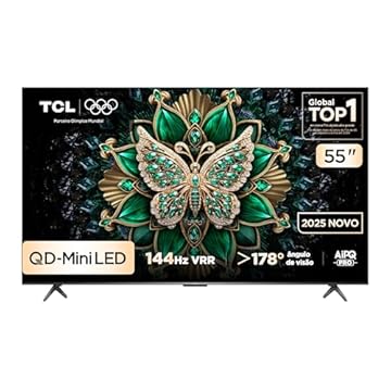 TCL PREMIUM 4K QD-Mini LED TV 55“ C6K GOOGLE TV DOLBY VISION IQ