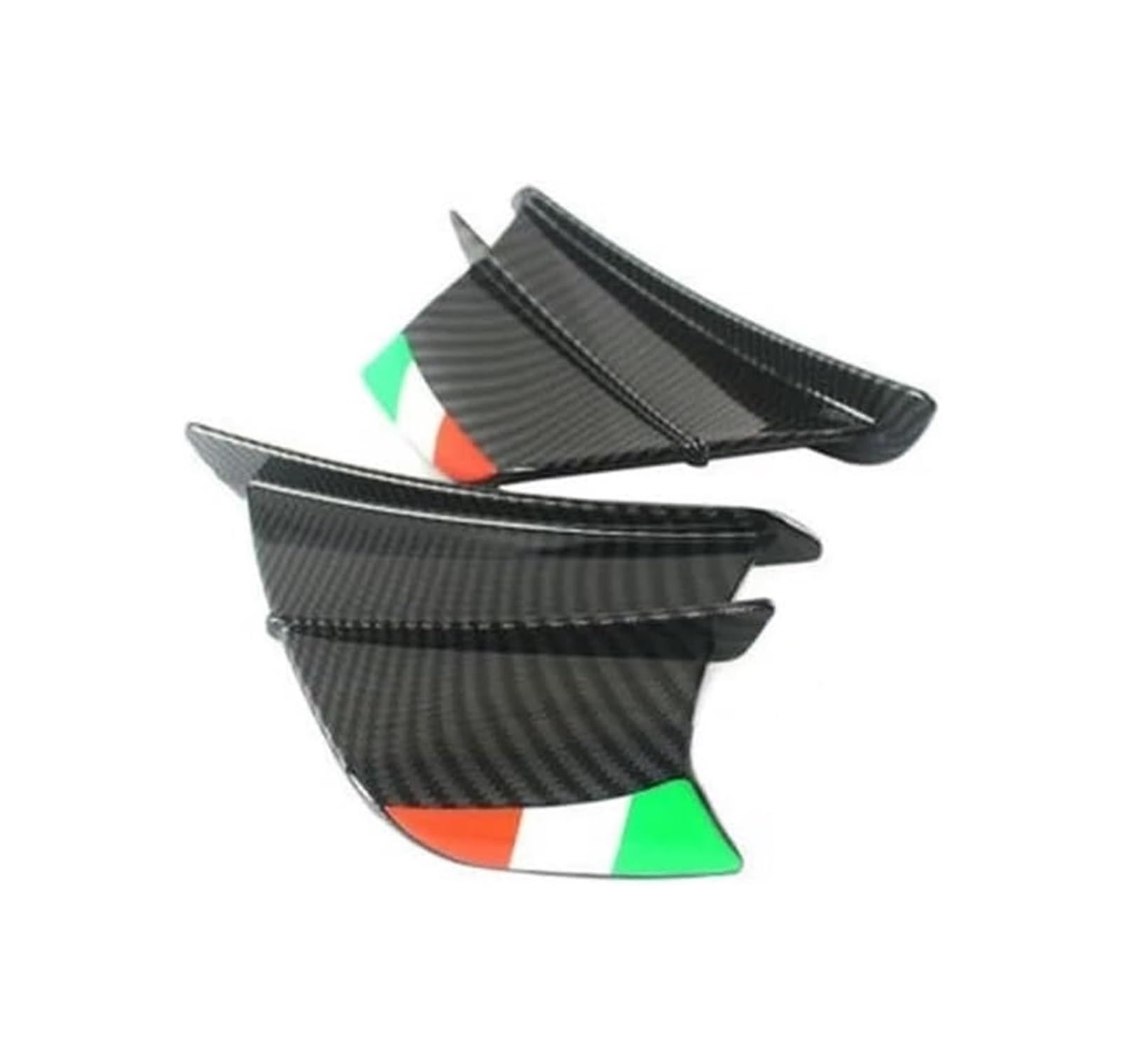 Ailerons Latéraux Carbone ABS Pour Kawasaki Ninja ZX-6R / ZX-10R / Z800 - Améliore Le Style Et L'aérodynamique Ailerons Latéraux Carbone ABS Pour Kawasaki Ninja ZX-6R / ZX-10R / Z800 - Améliore Le Style Et L'aérodynamique