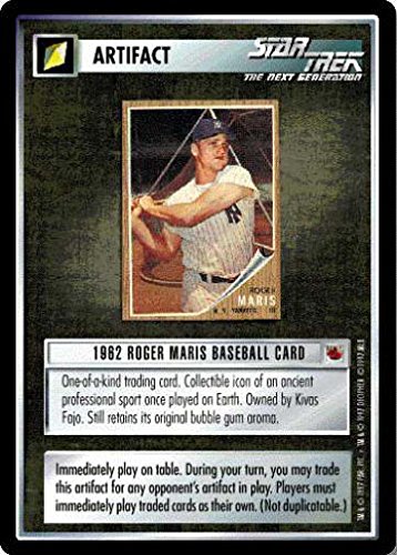 Decipher Star Trek CCG 1E The FAJO Collection 1962 Roger Maris Baseball Card SR1