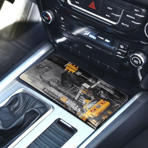 Organizador de carro cuero pvc miniatura 5