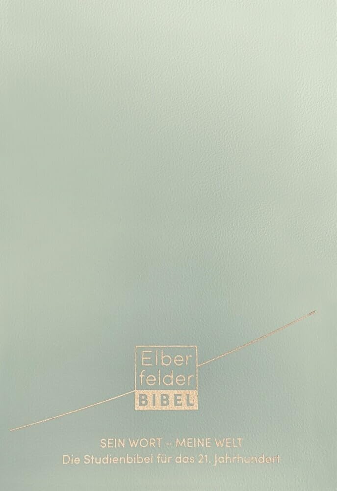 Sein Wort - meine Welt. Lederausgabe: Die Studienbibel für das 21. Jahrhundert (Elberfelder Bibel)