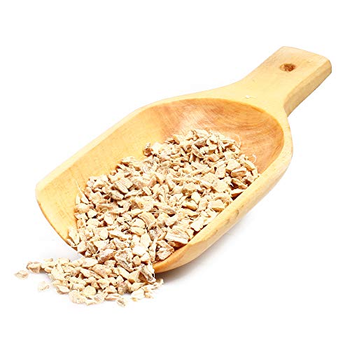 Ingwer getrocknet Bio |Ingwerstücke zum Backen, Kochen und Knabbern | Trockenfrüchte ohne Schwefel | 100g