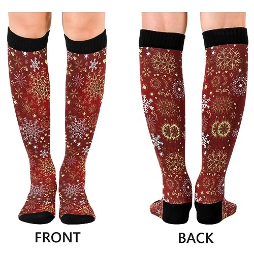 Image of Wusikd Cats Compression Socks for Women and Men Circulation Cute Long Socks for Athletic Running 1