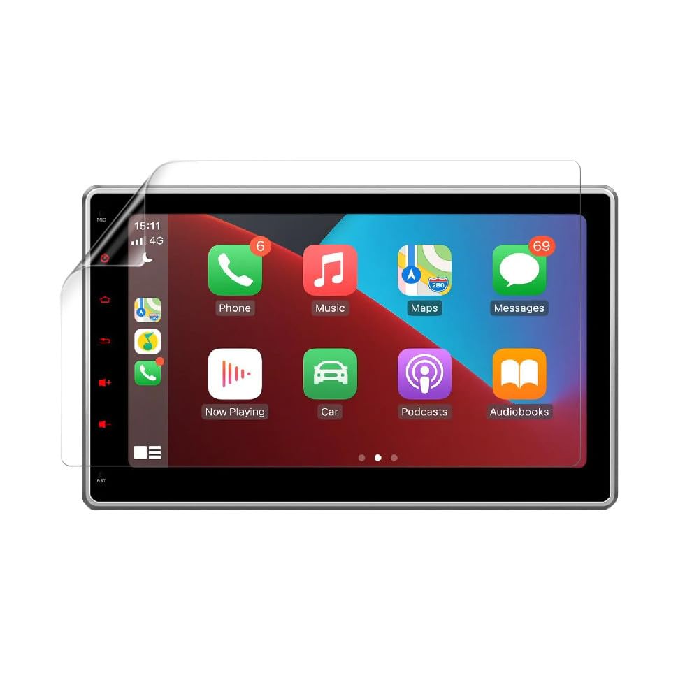 celicious Silk Mild Anti-Glare Screen Protector Film Compatible with Xtrons TME100L [Pack of 2]