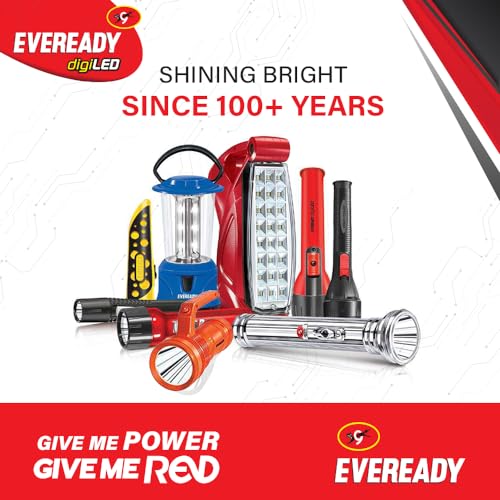 Image of Eveready Plastic Torch DL88, Battery Powered, LED,85 Lumen