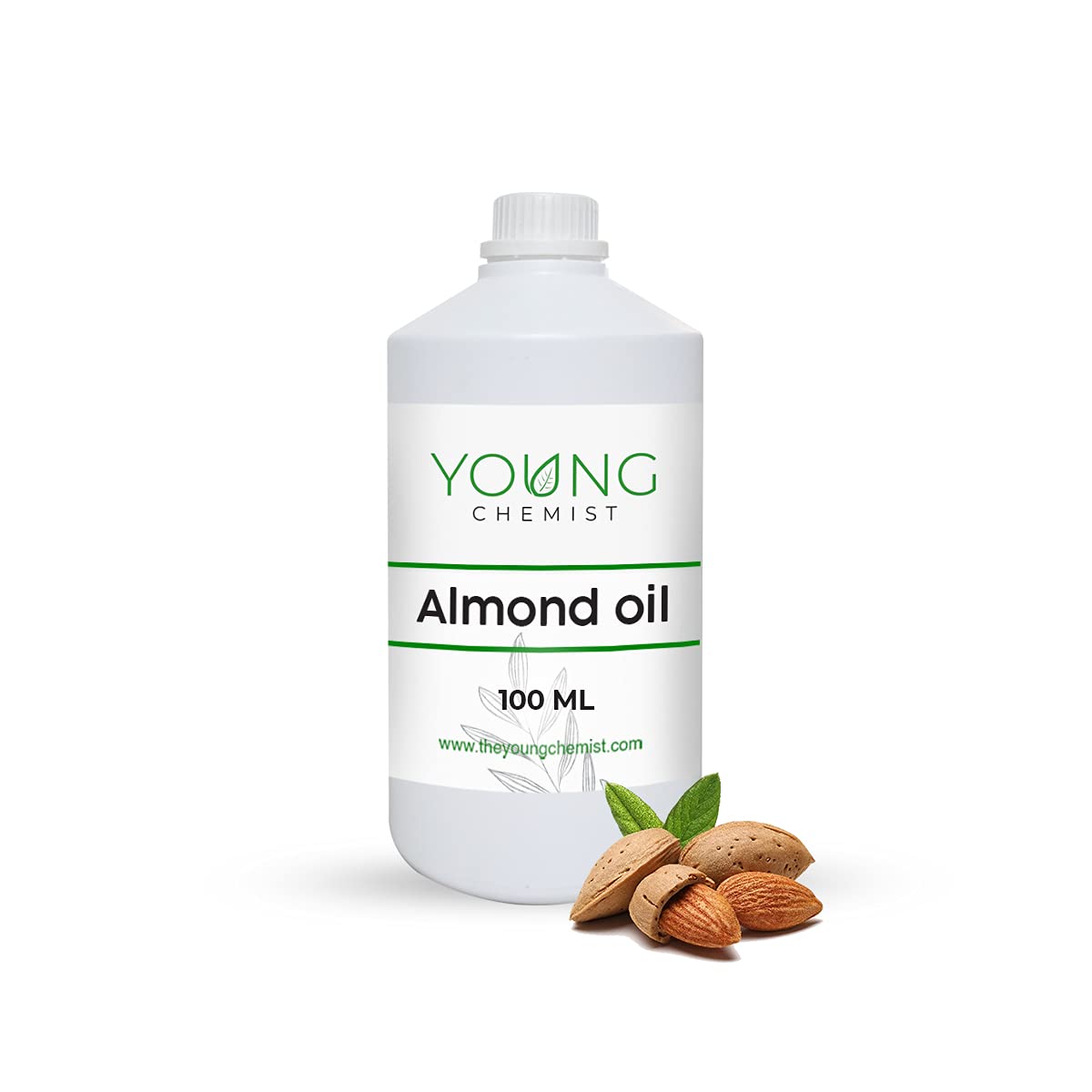 Young Chemist Almond Oil for Face – Cold Pressed, Natural Moisturizer, 100ml, Enhances Skin Radiance