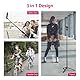 146cm Selfie Stick Stativ Kamera Action Kamera ULANZI MT-71 Ausziehbar Selfie Stick Stativ Kompatible mit One XR/RS/GO 2 DJI Action