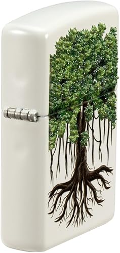 Miniatura 9 de Zippo Mechero de latón envejecido árbol de la vida eterna