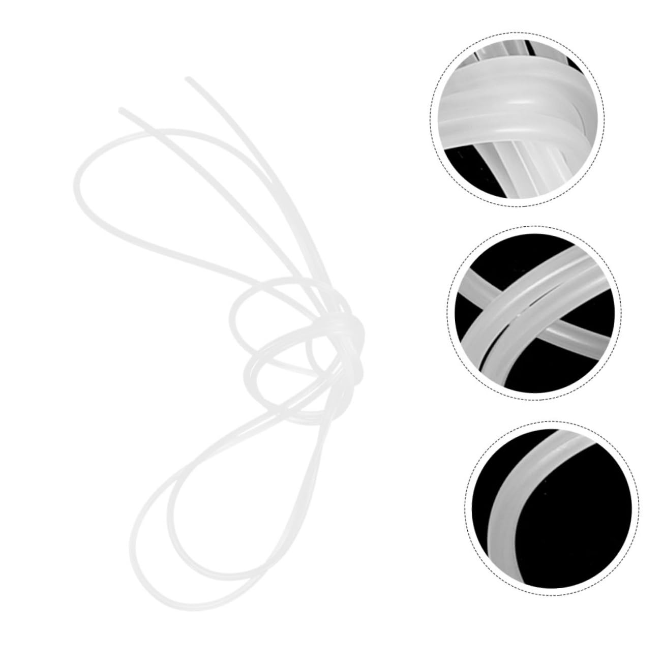 KOMBIUDA Basketball Goal Net Stringing Basketball Nets Fixing Cord Durable Nylon for Hoops