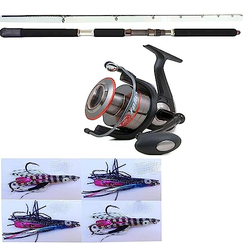 Canna Da Vertical Jigging Hightlander 2,10Mt - Potenza 100/300Gr - Per Dentice, Cernia, Ricciola - Foto 7