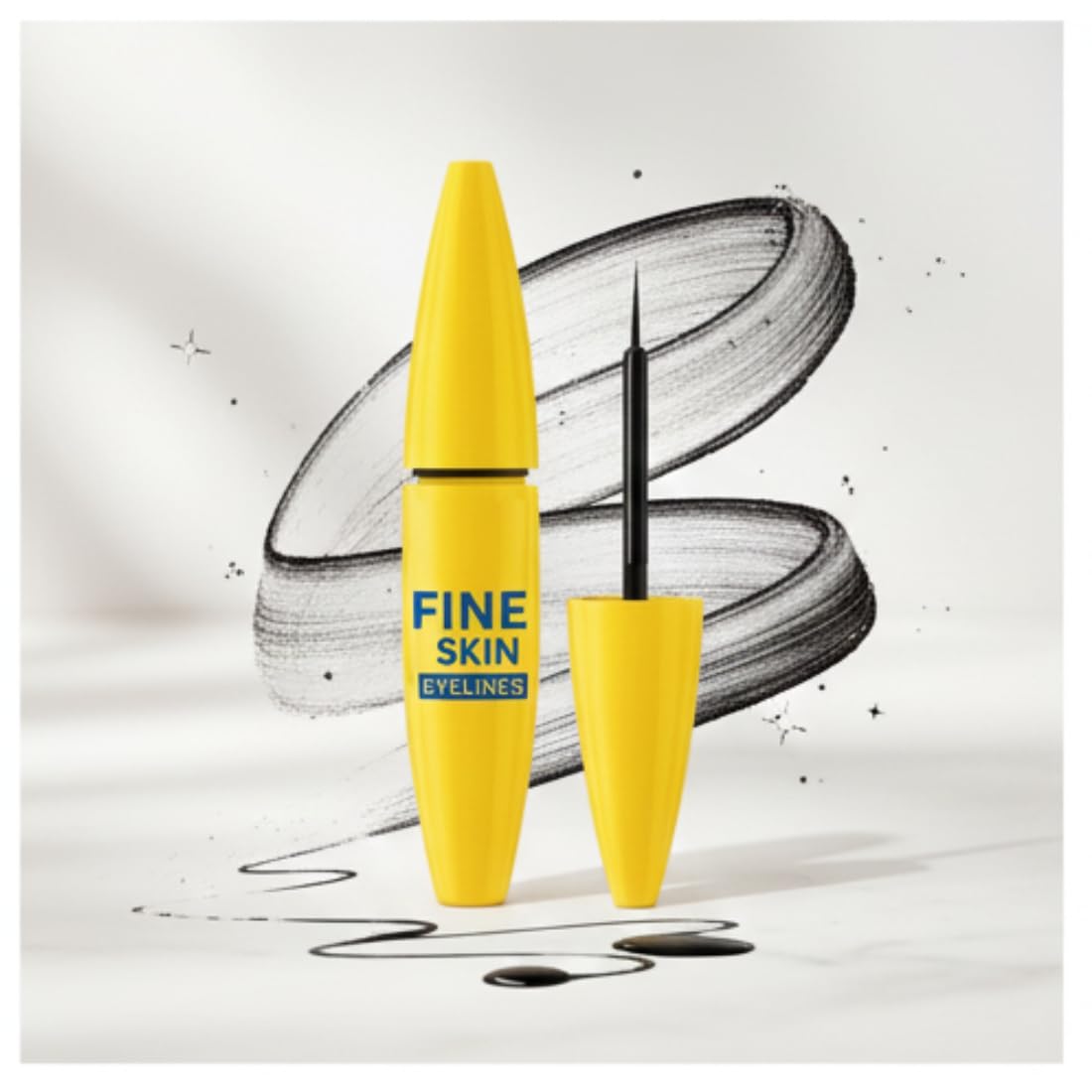 Fit Skin Waterproof,Black Liquid Eyeliner Pack of 1 | Eyeliner-image-14