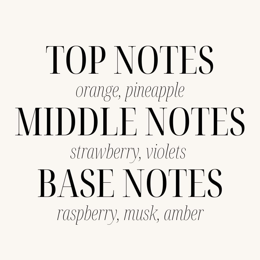 Sand + Fog Scented Candle - Tropical Citrus Additional Scents and Sizes 100% Cotton Lead-Free Wick Luxury Air Freshening Jar Candles Perfect Home Decor for Your Cocktail Table 34 oz, Orange,Violet - Image 6