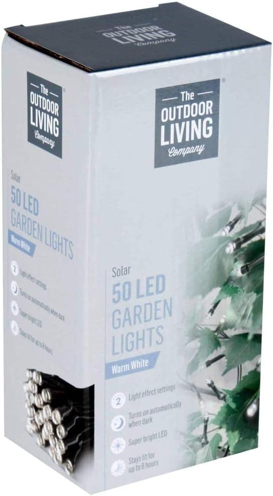 The Outdoor Living CompanySolar 50 LED Garden Lights (Warm White)