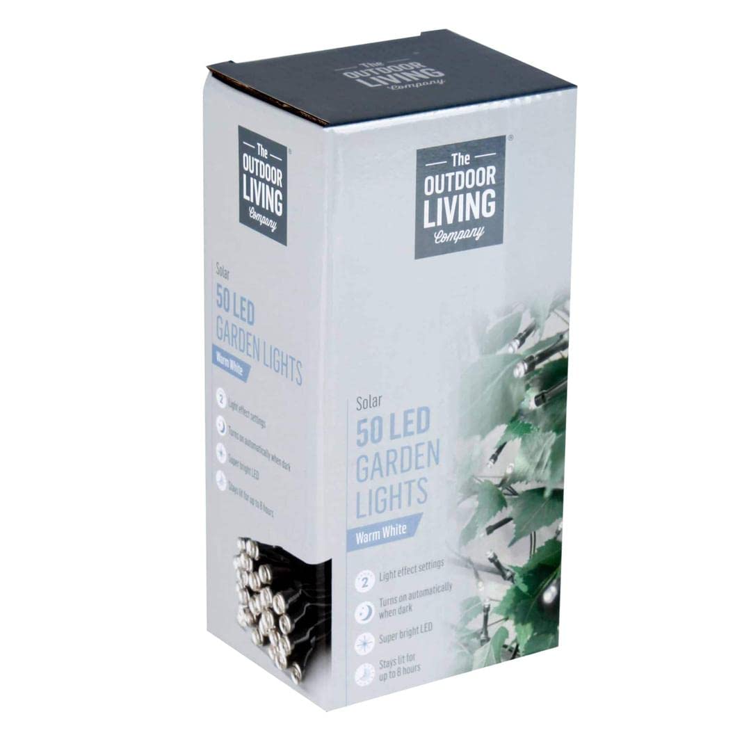 The Outdoor Living CompanySolar 50 LED Garden Lights (Warm White)