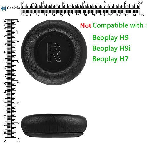 V-Mota Earpads Compatible With Bang & Olufsen Beoplay H9 3Rd Gen Anc Over-Ear Headphones,Not Fit B&O H9I, H9, H7 (1 Pair) (Grey) #TOP3