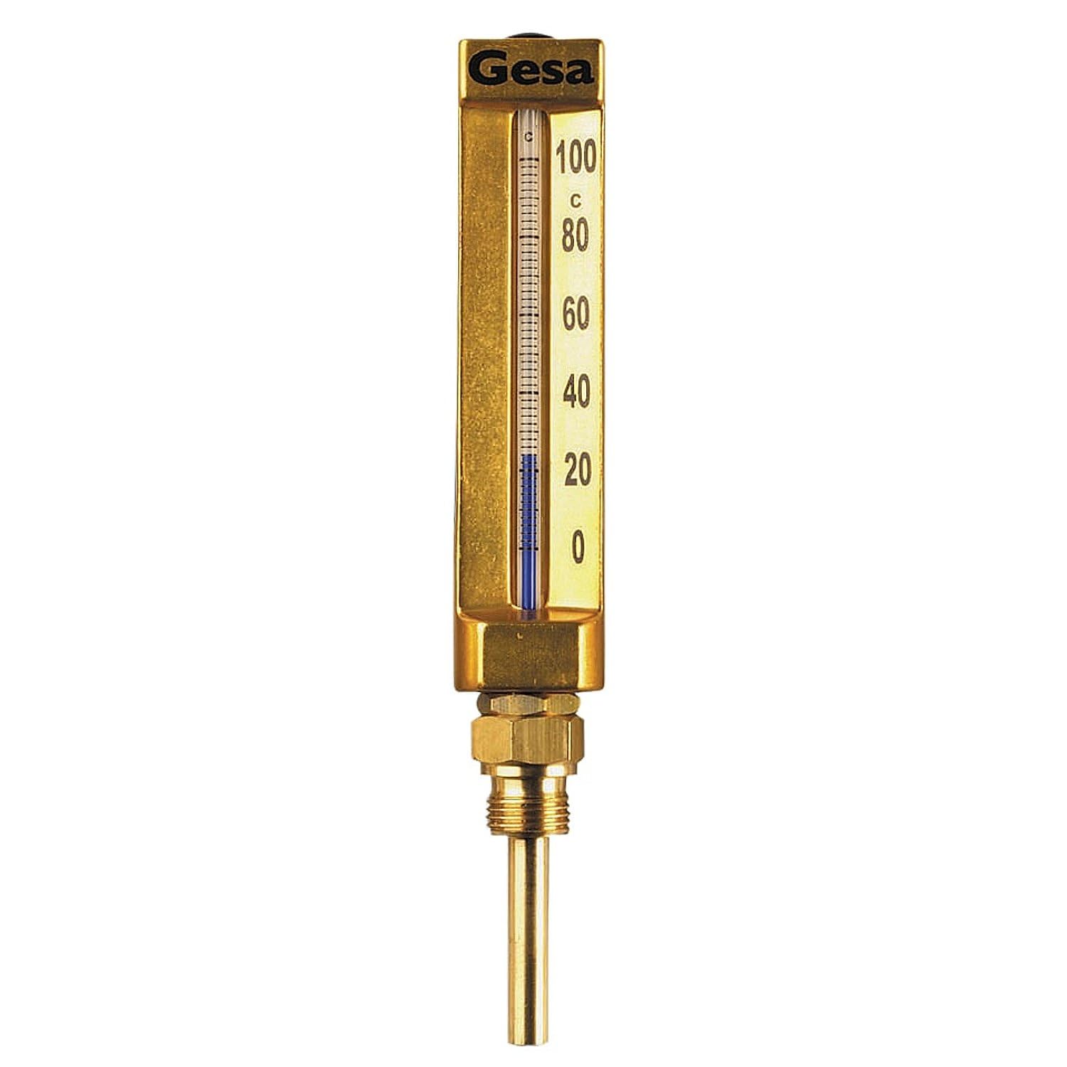 Thermomètre industriel PM droit 63mm -30 + 50° - Mesure et contrôle