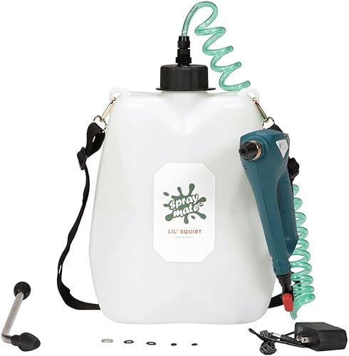 Lil' Squirt - Pulverizador eléctrico portátil para jardín, 1.3 galones