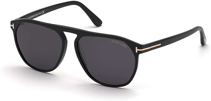 Amazon.com: Tom Ford JASPER -02 FT 0835 Shiny Black/Grey 58/15/145 Amazon.com: Tom Ford JASPER -02 FT 0835 Shiny Black/Grey 58/15/145