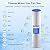 Purevua 2-Pack 20" x 4.5" Pleated Sediment Water Filter Cartridge, 50 Micron High Flow Whole House Water Filter Replacement for Well Water, Compatible with ECP20-20BB, SPC-45-2020