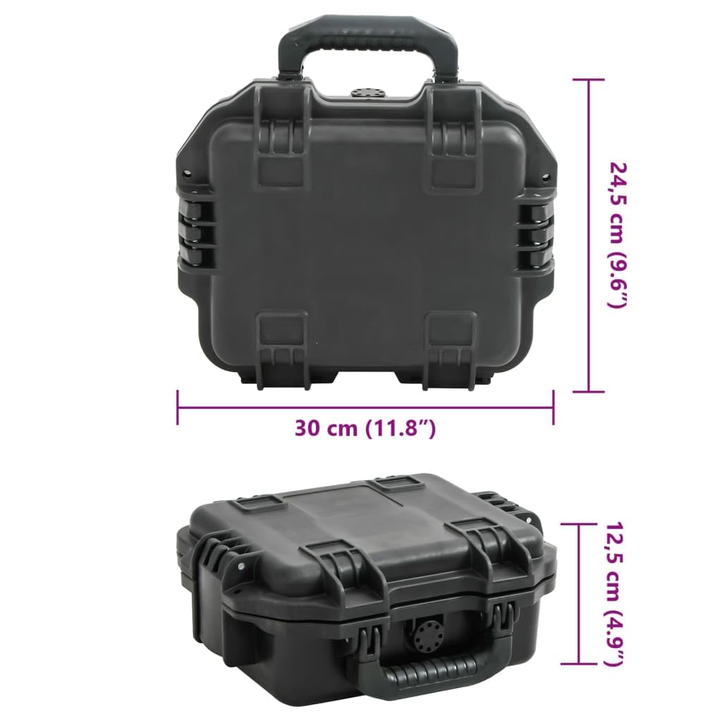 Générique Valise de vol Portable Noir 30x24,5x12,5 cm PP,Sacs & Housses pour appareils Photo & caméras,4007245
