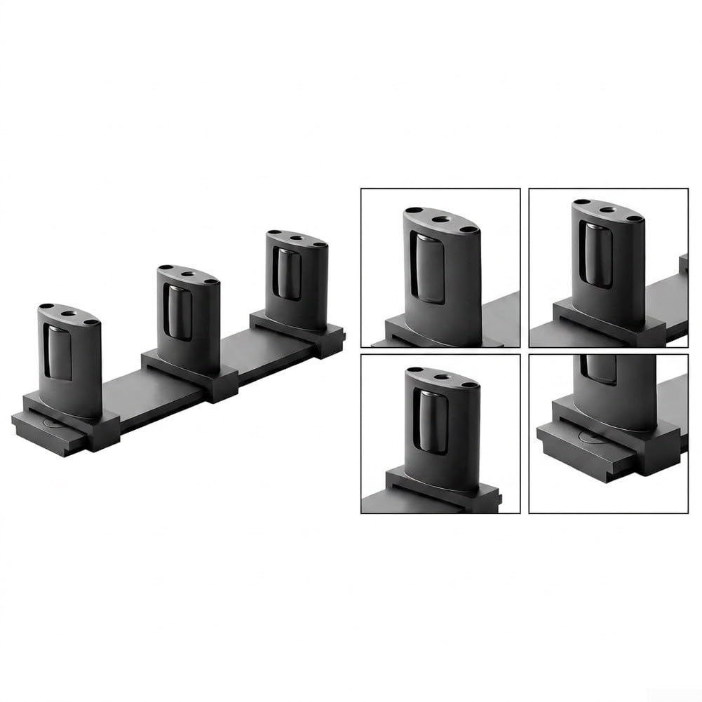 Suelo Puerta Armario Aluminio Silenciosa Suelo Puerta Armario(black)