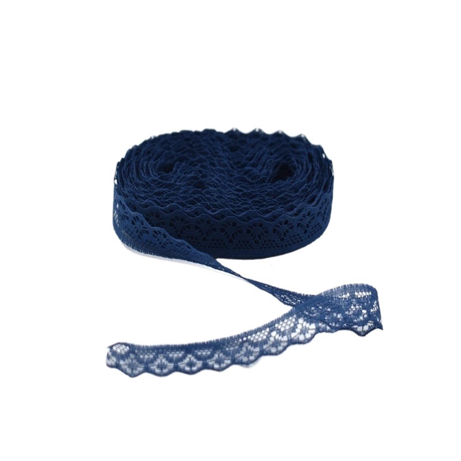 Cintas de Encaje Cinta de Encaje de 30 Yardas, Tela de Encaje de algodón Blanco for Costura, Bordado, Accesorios de Ropa for el hogar(Color12)