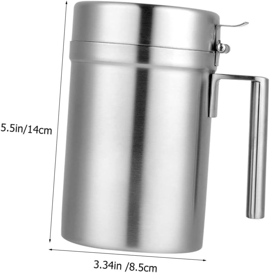 Stainless Steel Oil Dispenser Leakproof Sauce Bottle for Kitchen Sprayer Oil Mister Squeeze Bottle for Sauces