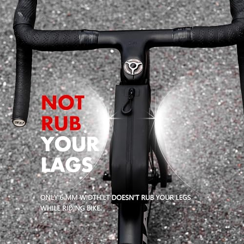 OFFBONDAGE Waterproof Bike Top Tube Bag - TPU Bolt-On & Strap Mount Frame Pack, Lightweight Aerodynamic Cycling Storage for Mountain/Road/Gravel Bicycle Accessories by OFFBONDAGE - Image 5