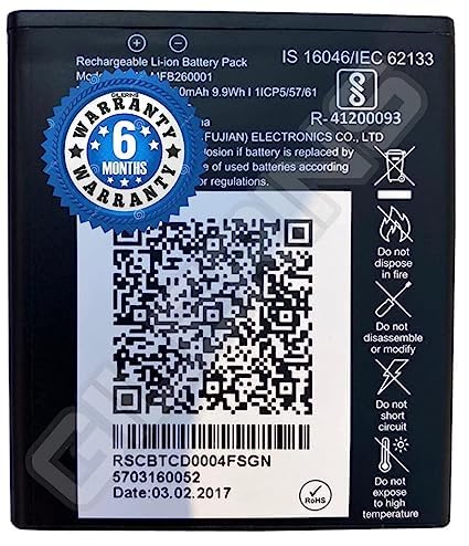 Image of Original MFB260001 Battery for Reliance Jio 4G Router JioFi 3 (JMR540, JMR541) JioFI 4 (JMR1140) - 2600mAh Battery with 6 Month Warranty***** (S0080)
