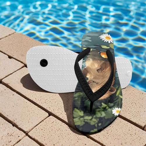 Boys Girls Open-Toe Sandals Adorable Animal Summer Beach Water Slides Sandals(Toddler/Little Kid)3