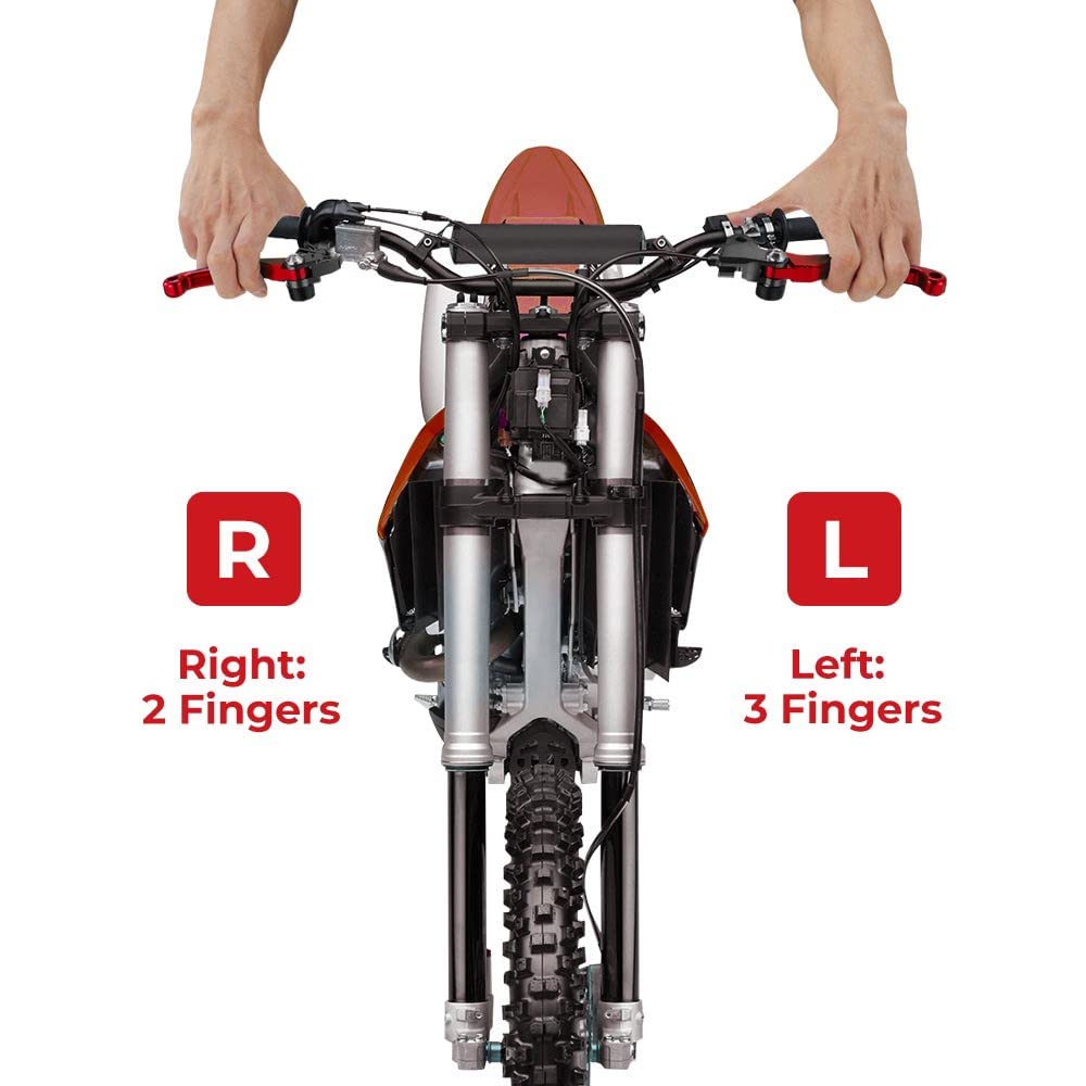Levier d'embrayage De Frein sur Mesure en Aluminium CNC De Moto pour Honda CRF150F/230F 03-19 CRF250F 2019-2020 Dirt Bike Motocross