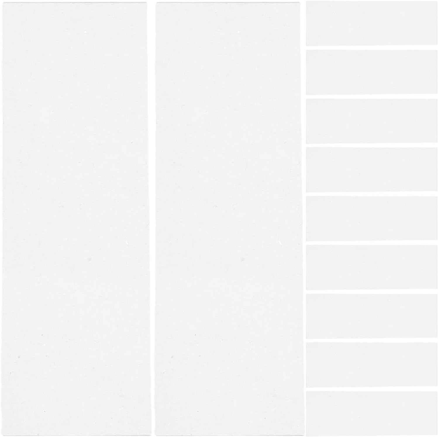GLEAVI 200pcs Microscope Slides: Pre-Cleaned Clear Blank Microscope Slides Glass Cover Slips for Basic Biological Science Education Classroom Lab Use
