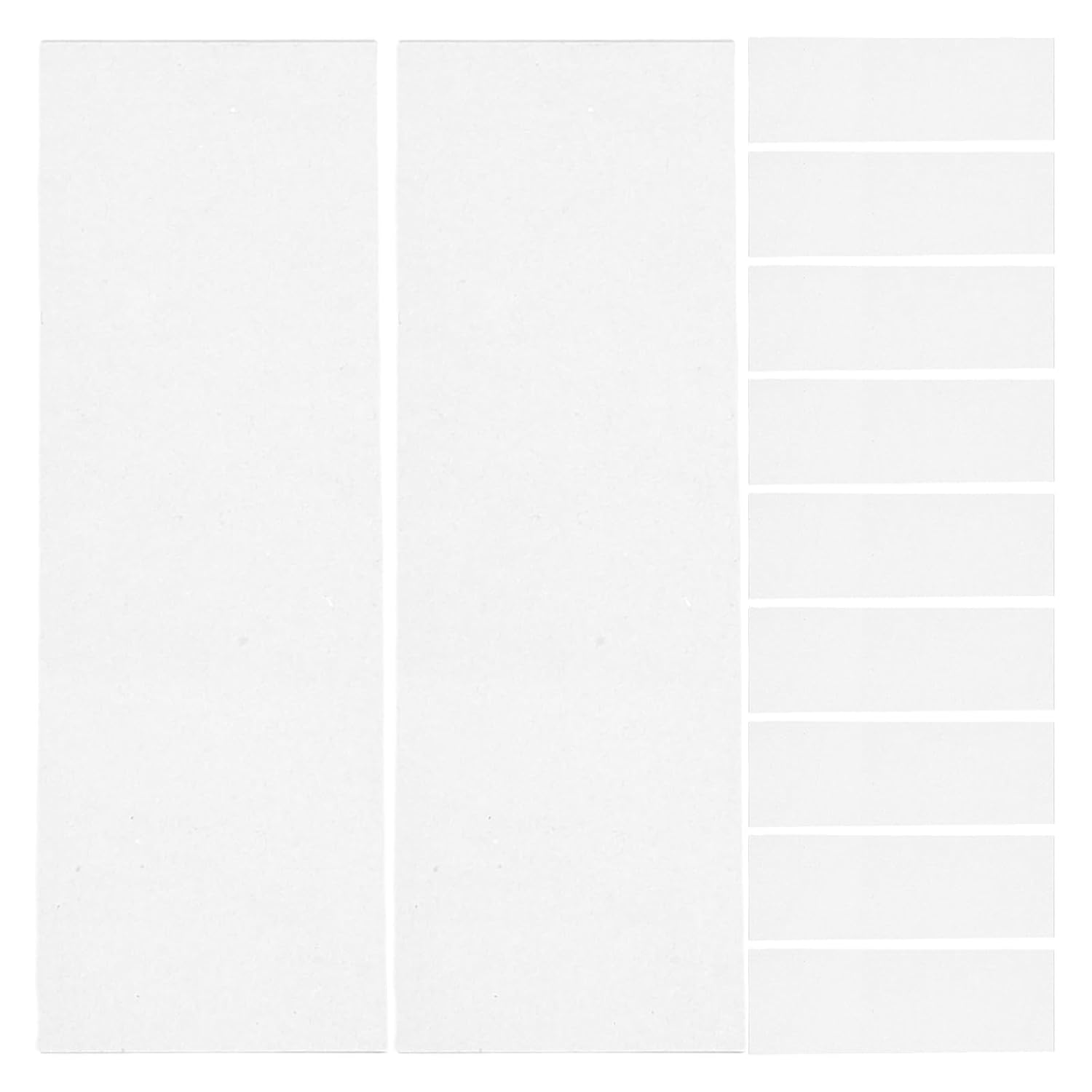 Ciieeo 200pcs Pre-Cleaned Blank Microscope Slides Glass Cover Slips Optical Glass Slides for Monocular Binocular Trinocular Microscopes