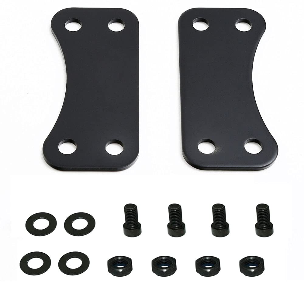Wheel Fender Risers Lift Brackets Compatible with Harley Tour 2014-2017 with 21" Wheel Durable Fender Kit Black