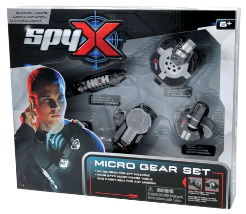 Spyx 10151 Micro Gear Set - 4 Real Spy Toys Kit + Adjustable Belt For Spy Kids Role Play. Junior Secret Agent / Detective / Ninja Toy Gadgets Set thumb #7