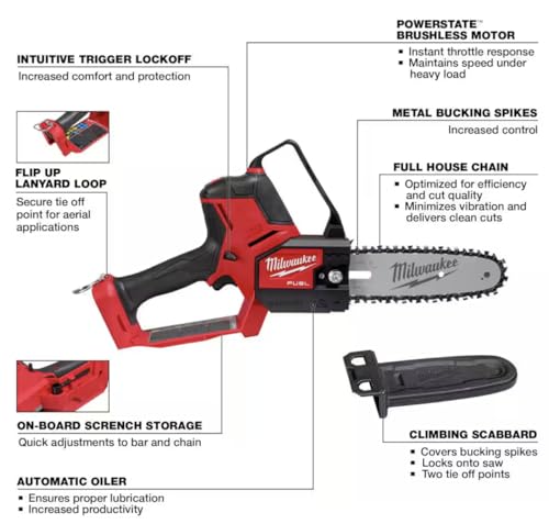 Milwaukee M18 FUEL 8 in. HATCHET Pruning Saw