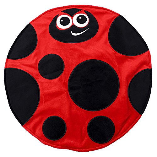 Placed on The Leg 5LB，18x 18inches Kids Ladybird Weight Lap Pad Made