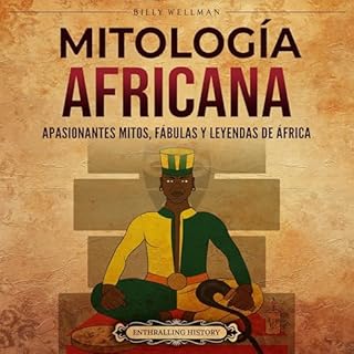 Diseño de la portada del título Mitolog&iacute;a Africana