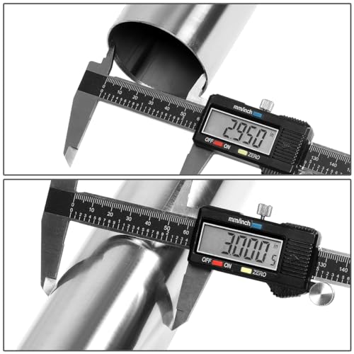 Image of DNA MOTORING 8Pcs 3 Inches Stainless Steel DIY Custom Exhaust Tubing Mandrel Bend Pipes Straight & U-Bend Kit, Universal Fit, ZTL-30SS-8P