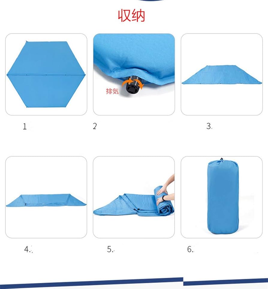 格安　6個セット　マット　エアーマット　キャンプマット　自動膨張　連結　3cm エアーマット キャンプマット 自動膨張 無限連結可能 アウトドア