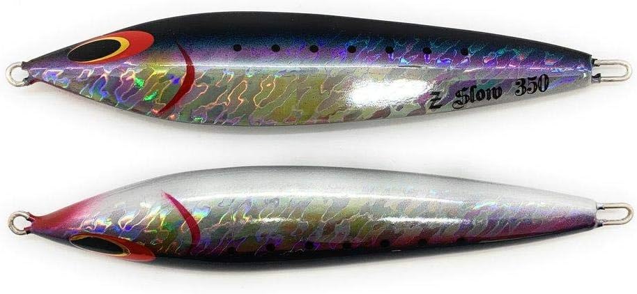 Sea Falcon Z Slow Pitch Glowing Sinking Saltwater Vertical Fishing Jig 150g 100mm, Sardine