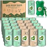 bolsas para juntar caca de perro 🌈 【Super Value Pack】: Contiene 520 bolsas de caca perfumadas en total, 1 dispensador, puede suministrar hasta seis meses. Tamaño: 11,8 x 9 pulgadas, adecuado para todo tipo de perros grandes, medianos y pequeños.