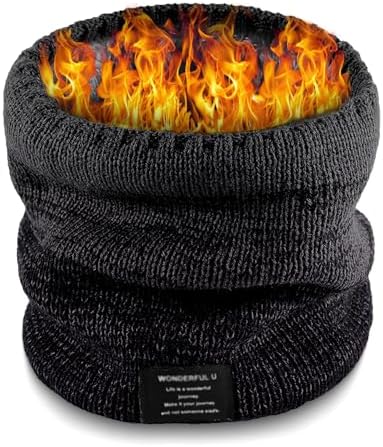 （13:30時点） [Freeluck] ネックウォーマー レディース メンズ ネックガード 防寒防風 秋冬 極めた暖かさ ふわふわ裏起毛 軽量 ネックウォーマー スポーツ 自転車/バイク/アウトドア/スノボ 男女兼用（ブラック）