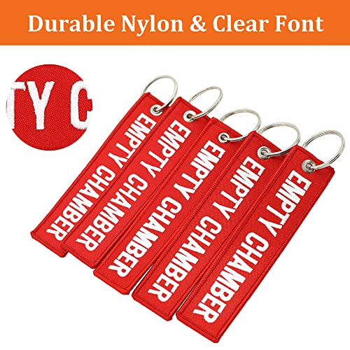 Ficero Chamber Safety Flag For Rifle Handguns Shotgun Pistol, 10 Chamber Safety Flags With 10 Bright Red Tags, Universal Compatibility #TOP5